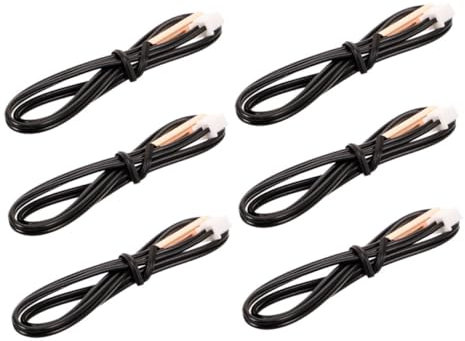 SOIMISS 6 Sensores De Temperatura Para Aire Acondicionado Sensor De Temperatura De Gabinete Sensor De Temperatura Ambiente Sonda De Temperatura De Aire Acondicionado Sensor De
