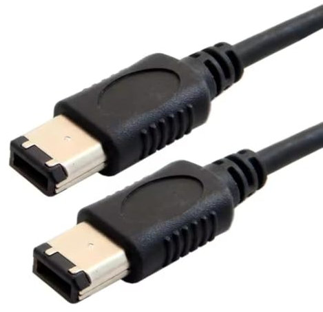 Panlouting 6-Pin auf 6-Pin iLink Ladekabel IEEE 1394 Firewire 400 Datenkabel | 1,8 Meter | Für Computer, Kamera, Camcorder Externe Festplatten