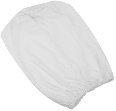 Veemoon Water Dispenser Cover Water Jug Dust Protector White Polyester Bucket Cover Elastic Fit Office and Home