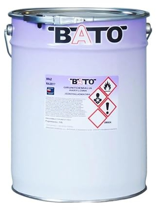 Ein-Komponenten-Acryl-Grundierung BATO RAL 3005 ROT 10L