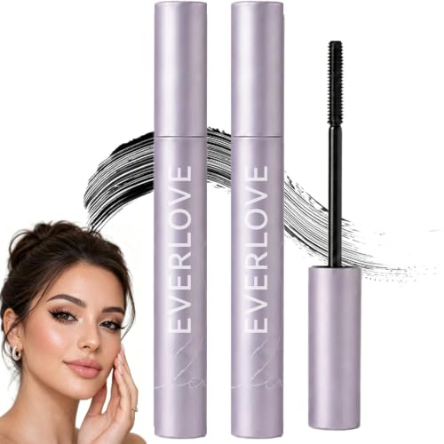 Everlove Mascara, Wasserfeste Wimperntusche für Länge & Volumen
