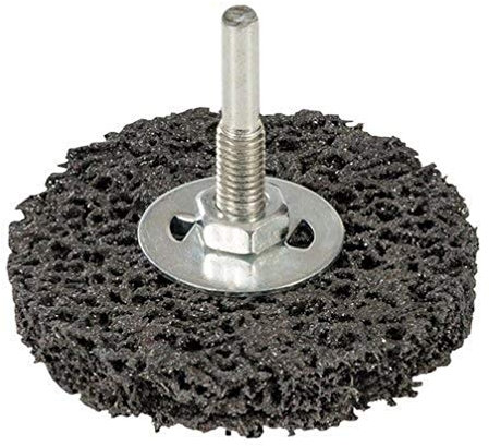 Silverline 465434 - Disco abrasivo de policarburo, color silver