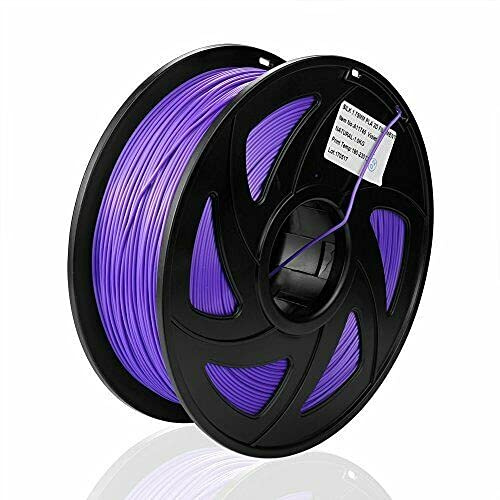 S SIENOC PLA Silk Filament 1KG 3D Drucker PLA Silk Filament 1,75mm 3D Drucker Filament Lila (PLA Silk Lila)