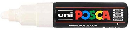 POSCA 3 Marker Breite Spitze konisch PC7 M BL Weiß