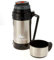 Quechua Bouteille Isotherme 1,5 litre avec Tasse - Antifuite - Poignée rétractable - Pour Eau, Café, Thé