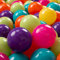 KiddyMoon 700 ∅ 7Cm Bolas Colores De Plástico para Piscina para Niños, Verdeclr/Amarillo/Turquesa/Naranja/Rosaos/Violeta