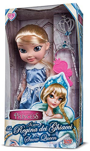 Grandi Giochi GG02934 Puppe Die Eiskönigin groß 38 cm