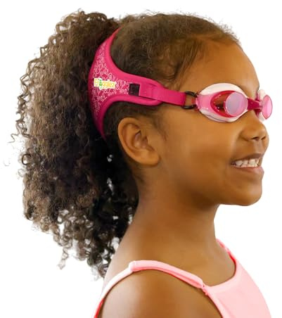 Frogglez Anti-Fog Swimming Goggles for Kids under 10 (Ages 3-10) Recommended by Parents; Premium Pain-Free Strap