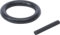BGS 6860 | O-Ring & Sicherungsstift-Satz | 12,5 mm (1/2) | SW 8 - 14 mm | 5/16 - 5/8