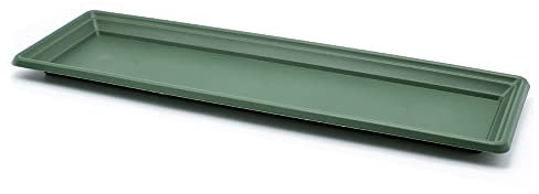 CABLEPELADO - Plato Jardinera 60 cm - Plato Anti-Goteo - Fabricado en PP5 - Compatible con jardineras de 60cm - Color Verde