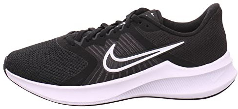 Nike Damen Downshifter 11 Sneaker, Black White Dk Smoke Grau, 37.5 EU