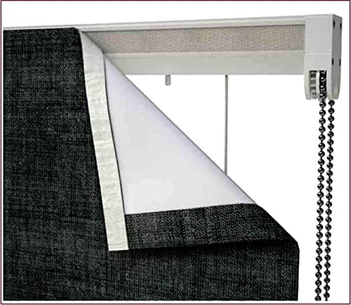 Amania Trading Ltd 60cm SAFETY CONNECT DIY Roman Blind Complete Kit, White