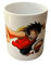 Little Flight Monkey D. Rufy Taza de cerámica personalizada para microondas de 325 ml One Piece taza para bebidas calientes