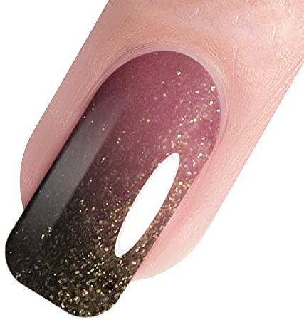 Vishine UV Nagellack Shellac UV LED Gel auflosbarer Thermo Effekt Nagellack Farbwechsel Thermo Gel 8ml 9048