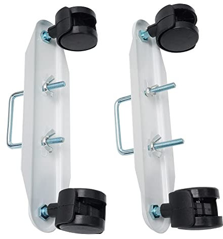 ZYNCUE 1 par de pies para calentadores infrarrojos, calentador eléctrico, soporte ajustable con ruedas para paneles de calefacción, radiadores planos