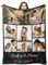 Mraxovid Personalisierte Decke, Individuelle Fotos Decke, Erinnerungsgeschenk Mit Foto und Text Decke Geschenk, Geschenk für Ihn Sie zum Valentinstag