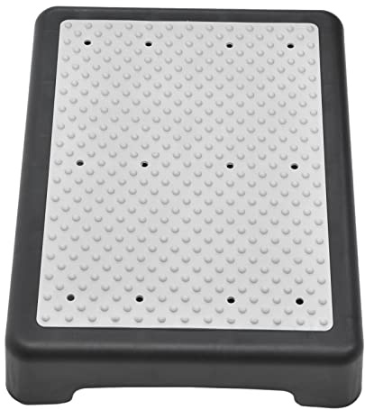 Fdit Portable Step Riser, Portable Indoor Outdoor Half Step Stool for Elderly and Disabled, Antislip Half Step Door Step Up Platform for Stairs, Cars, Bed, Chair, Shower