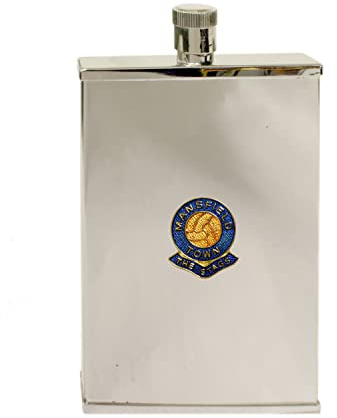 Mansfield Town Football Club Slim Pocket Flask