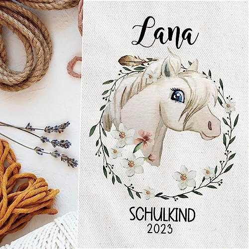Bügelbilder für Schultüte Zuckertüte Wildpferd Pferd Pferde horse in A3 A4 A5 Applikation Bügelbild Bügelmotiv Patch Aufbügelbilder bbs07 - ausgewählte Größe: *A5*