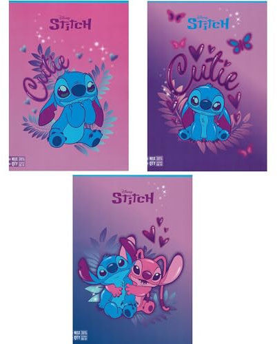 Seven Maxi-Hefte A/4, 5 Stück, Stitch – Lineatur A