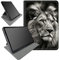 DIGTIALL Funda para tablet Amazon Kindle Fire HD 10 y 10 Plus (11ª generación, versión 2021) de 10.1 pulgadas, soporte giratorio de 360 grados, funda protectora para tablet Fire HD 10, león