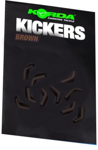 Korda Kickers X-Large – Line Aligner aus Gummi als Schrumpfschlauch-Ersatz für Karpfenrigs, erhöht den Lockreiz und optimiert die Hakendrehung für maximale Hakeffizienz
