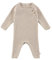 Sterntaler Overall - Unisex Einteiler aus Baumwollgarn - Baby Overall mit verdeckter Knopfleiste im Schritt - Strickoverall - bequemer Baby Jumpsuit ab Geburt - Strampler - natur melange, Größe 80