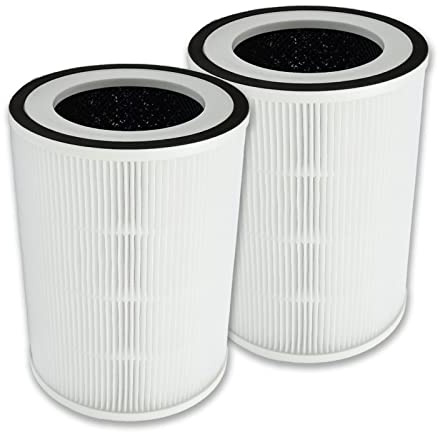 PUREBURG Ersatzfilter kompatibel mit Sensibo Pure Luftreiniger, 2er-Pack H13 HEPA Aktivkohle, 2-in-1, 4-stufige Filtratio Air Clean