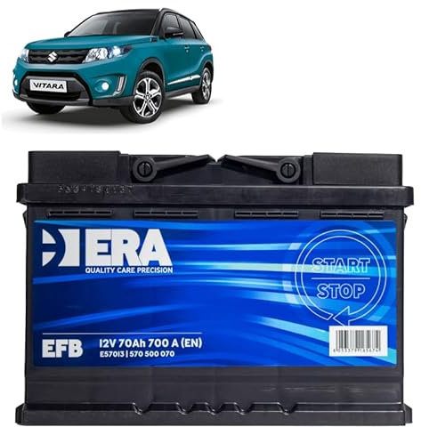 Batteria 70Ah EFB per Suzuki Vitara 1.6 DDiS gasolio 2015+