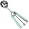 HOMURE H Cookie Scoop 3 Tablespoon, Size #20 Cookie Dough Scoop, 3 Tbsp/ 45 ml/ 1.5 oz Cookie Scoop for Baking, Mint, Spring-Loaded Scoop, Comfortable Grip