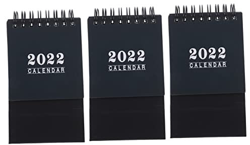 3-teiliges Kalender-Tischdekor, Esstisch-Dekor, Tischplatte, Stehpult, Tischdekoration, Thekendekoration, Mini-Zelt-Dekor für Tisch, Mini-Notizblock, Notizbuch, Weihnachtspapier, Büro charitable