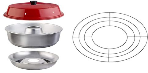 OMNIA Four Portable - Le Four Sur la Cuisinière, Four de Cuisson Pour Camping & Grille de cuisson pour four