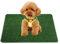 Alfombra de césped artificial para perros, bandeja para orinal, césped artificial para interiores y exteriores, alfombra de entrenamiento para perros, fuerte absorción, césped y real para