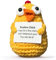 KIAYOO Pomme de Terre Positive,Cadeau Femme Homme Couple Decoration Maison Cadeau Anniversaire Personnalisé Cadeau Anniversaire, Noël, Nouvel an Encouragement Réconfort Gadget Utile Rigolo Peluche
