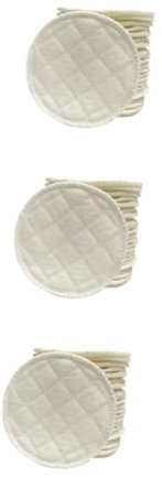 GREENADSCAPE 3 Set Di Coppette Assorbilatte Riutilizzabili Ultra Assorbenti Coppette Assorbilatte in Cotone Lavabili Inserti Per Reggiseno Per l 39 Allattamento 12 Pezzi * 3