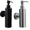Chic Seifenspender zur Wandmontage für Shampoo, Lotion oder (schwarz)