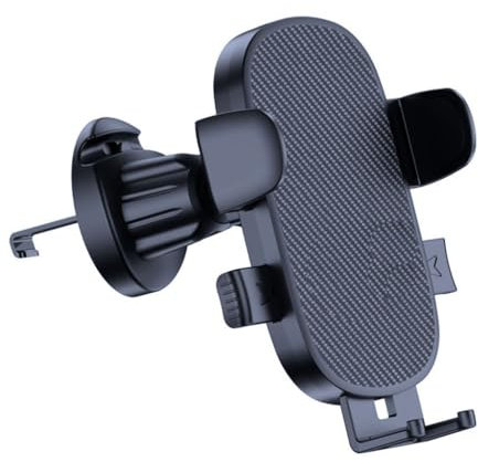 NHBGTARF Handyhalterung Auto für Lexus LX(8seats) 2016-2019,Knopf Release Drehbar Handy Lüftungsgitter Halterung Handy Autohalterung,A-Carbon Fiber Black