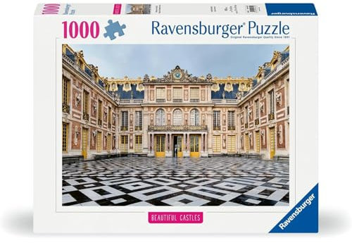 Ravensburger Beautiful Castles - France 1000 Piece Jigsaw Puzzle for Adults and Kids Age 12 Years Up