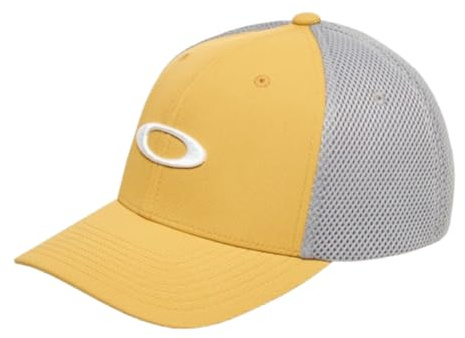 Oakley Men's Ellipse Mesh Hat Baseball Cap, Sulfide, S-M