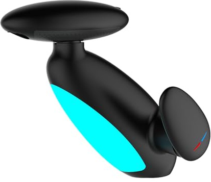 SWHC Wasserhahn Bad mit Brause Ausziehbare, 3 Farbiges LED Waschtischarmatur 4 Modi Mischbatterie Waschbecken Armaturen Wasserhahn Badezimmer Pinguin Warm Kalt Einhebelmischer