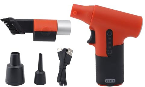 Turbo Jet Lüfter 120000 U/min leistungsstarker Handheld tragbarer Mini Air Duster für Haustier Haar Trocknung Sport Kühlung Bauchmuskeln 533g (Englische Übersetzung? Bealtet)
