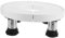 UKCOCO Heavy Duty Air Conditioner Base Stand with Shelf Adjustable Height Mini Fridge and Washer Dryer Pedestal Rack Elegant Design for Easy Cleaning and Maintenance