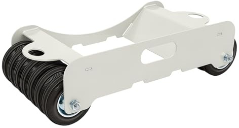 Tragbarer Reifenwagen Rangierhilfe Stahlwagen Rollwagen 14 festen Rädern belastbar 2041 kg mobiler Reifenroller Fahrzeug-Reifen-Skates geeignet für Werkstatt Autoreparaturen
