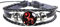 H.ZBRUJ Constellation Lederarmband Verstellbares Krebsmanschettenarmband Perlenarmband Punkarmband Mehrschichtiges geflochtenes Seilarmband Sternarmband 8-11 Zoll für Männer Frauen