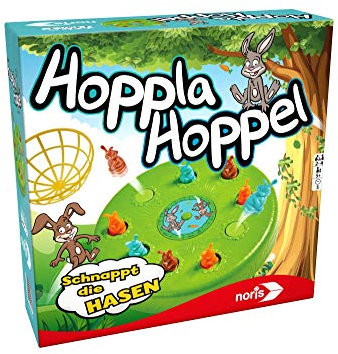 Noris 606011826 Brettspiele -Hoppla Hoppel