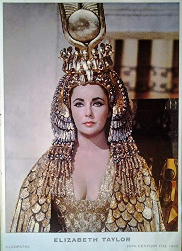 Elizabeth Taylor als Cleopatra | UK Import Plakat, Poster [61 x 86 cm]
