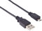 PremiumCord Cavo di Collegamento USB - Micro USB 3m, USB A Maschio a Micro B Maschio, Cavo Dati USB 2.0 Ad Alta velocità 480mbit/s, 5 Pin, 2X Schermato, AWG28, Colore Nero, 3m