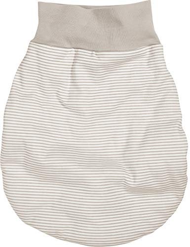 Schnizler Unisex Baby Strampelsack Ringel 800712, 2 - Natur, Einheitsgröße