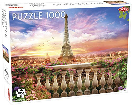 Puzzel Around The World: Eiffel Tower, Paris - 1000 stukjes