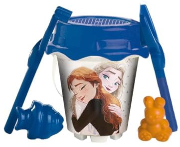 unice toys s.l. S2401133 Disney Frozen Eiskönigin-Set Eimer + Formen und Zubehör, bunt, Talla única